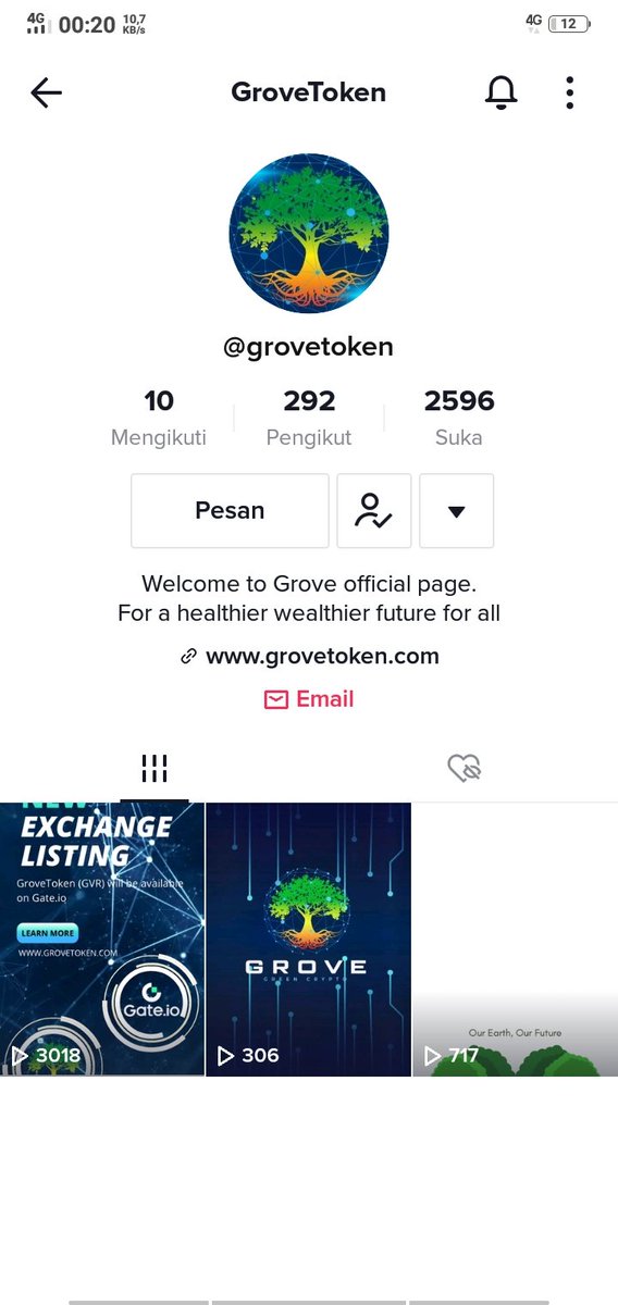 Inoy1311's tweet photo. @MACGROUP8 @GroveToken @srrono @app_mining I'm from Indonesia. #GroveArmy https://t.co/SBtmf3ni4B