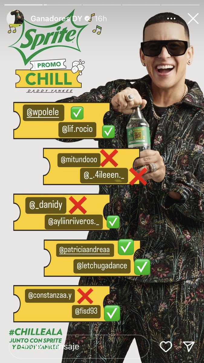 isaantonia's tweet photo. @Cami_CocaCola hola Cami, estoy muy disgustada ya que el día de ayer diesen ganadores del consuelo daddy por el Instagram de Sprite y 12 de las 40 son falsas 😩 varios comentamos al percatarnos y solo eliminan comentarios, los inbox dejan en visto. https://t.co/zuEGt90CFU
