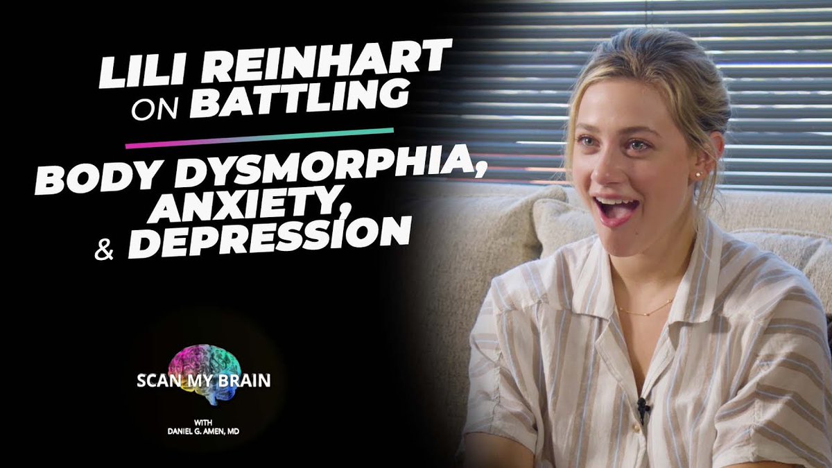 Amen_Clinics's tweet photo. in the newest #ScanMyBrain actress @lilireinhart visits us to get her brain scanned and find help with some of her recent brain health struggles. Check it out on YouTube! https://t.co/Q8Gy1nrMVs https://t.co/tanVtrqxiV