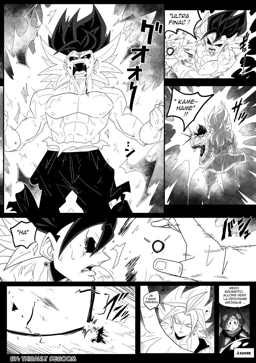 ThibaultDeboom's tweet photo. Brogetto vs le multivers des fanmanga DB !
Je vois pas mal de gens parler d'ultra Vegetto, du coup, je me suis amusé. 👀
vous pouvez retrouver ces page dans la section bonus de mon fanmanga DBW:
 ⬇️⬇️⬇️
https://t.co/UGE9bogIPW
#ultravegito #brogetto #sdbh #DragonBallSuper 
❤️🔁 https://t.co/wYLMsNj0eS