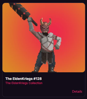 betrayalspace's tweet photo. I just received this amazing NFT from @EldenKriegs .
Thank you very much man. Looking forward how this project will continue. https://t.co/eCaNxpn9Tv