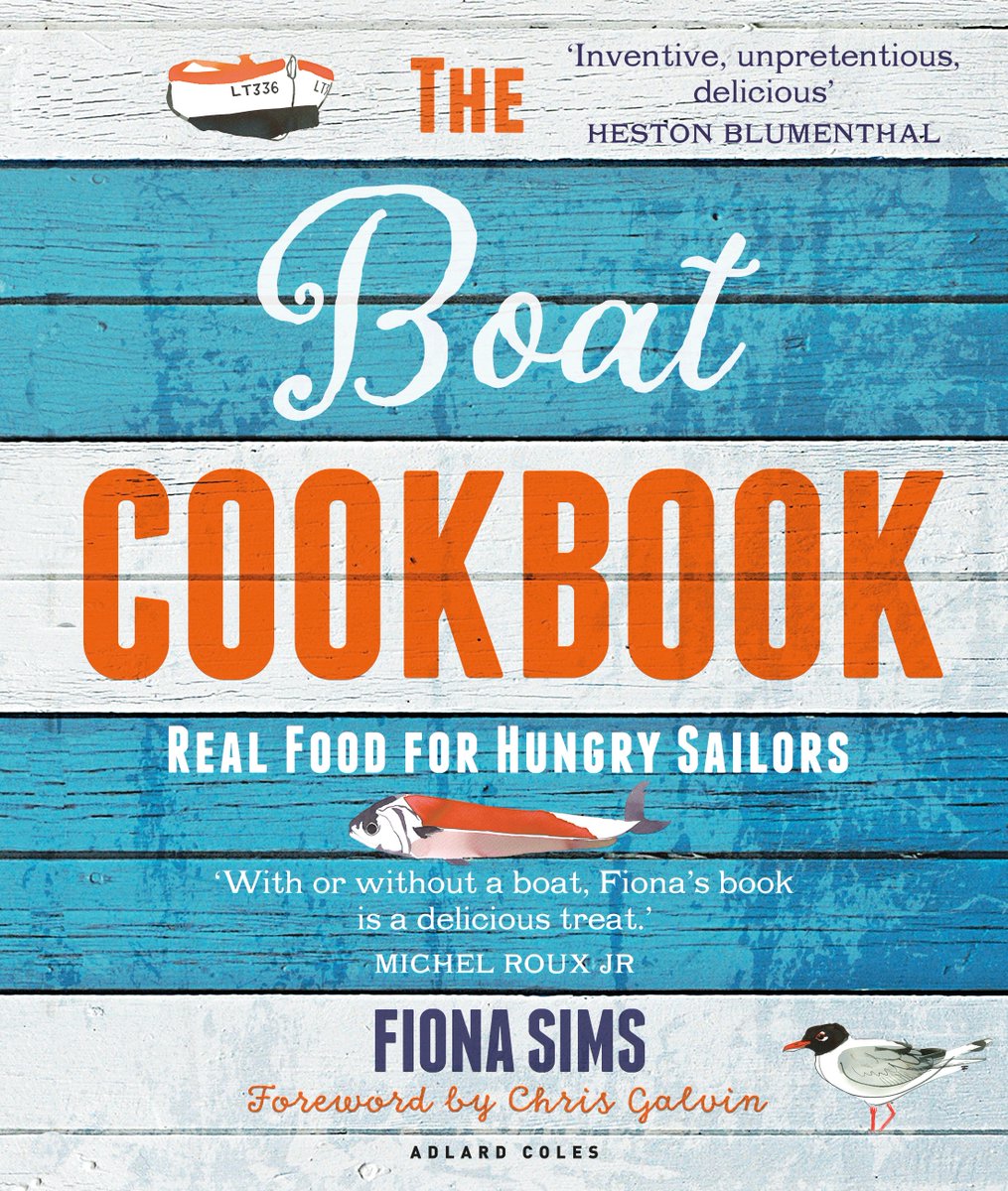 When dining out from your boat gets old and the thought of takeout leaves you cold, this galley cookbook has recipes that are tasty and bold! boatingmagli.com/2019/08/01/boa… 
<a href="/BloomsburyPub/">Bloomsbury U.S.</a> <a href="/2fionas/">Fiona Sims</a>