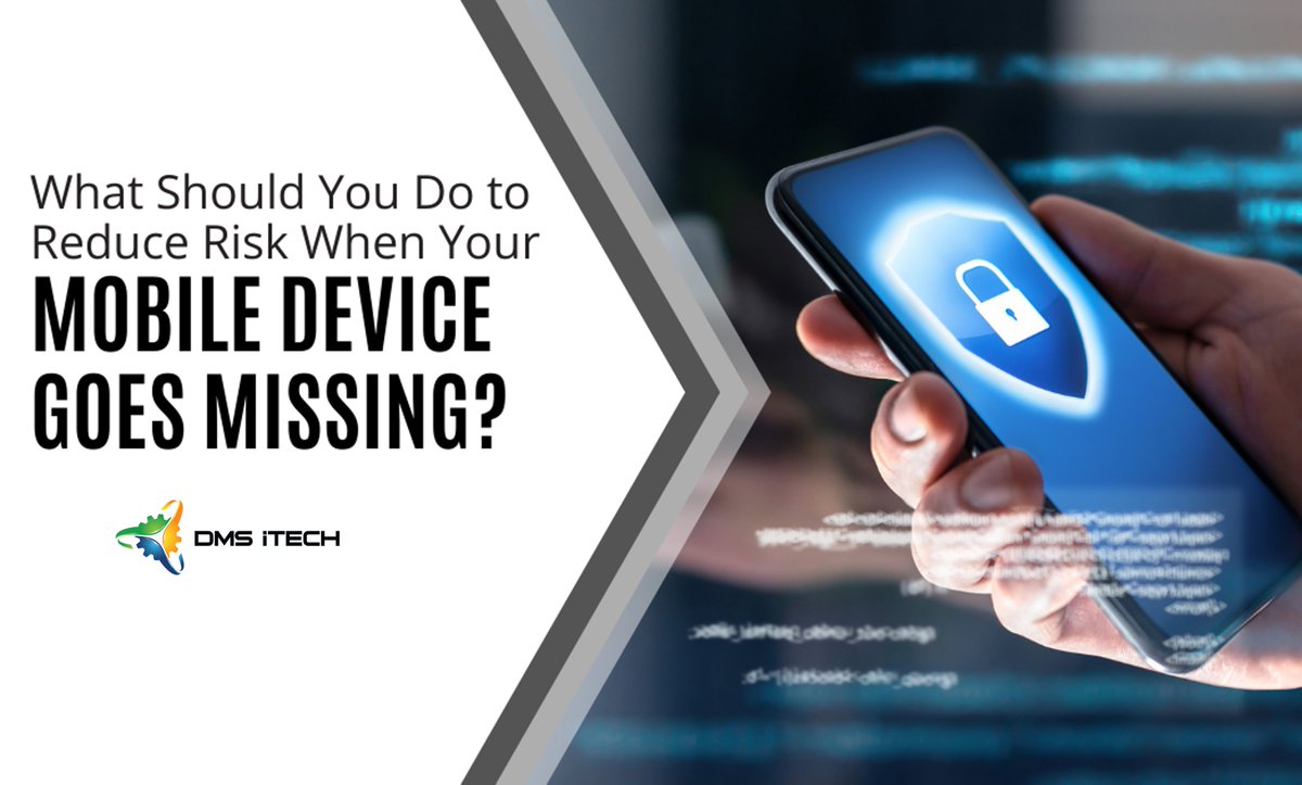 DMSiTech's tweet photo. Lost and stolen mobile devices are all too common. Network security can suffer a breach as a result.
https://t.co/CO9NdazRjl
#DeviceTheft #LostDevices #DeviceSecurity #yyc #yeg #edmonton #calgary #itsupport #techtips #smb https://t.co/o7hhlS09Gi