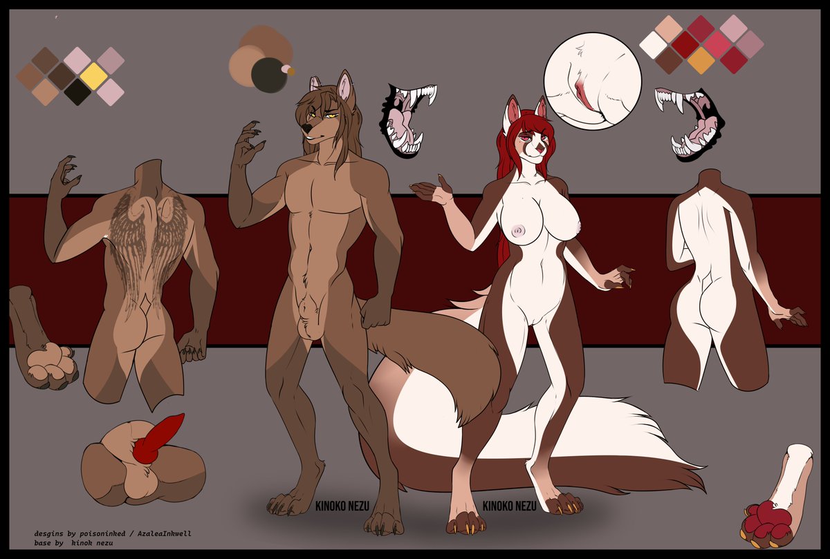 MoonHavenShop's tweet photo. Slowly turning my vtuber friends into furrys
One was easier cause he already Neko wolfman.
Fursonas for 2 of the cutest people i know.
@QueenNezara and @Vantalan_Mist
Base by KinokoNezu on furfainty and other sites.
#furryrefsheet #vtuberfurrys #furryrefs https://t.co/aBVFcYNqMI
