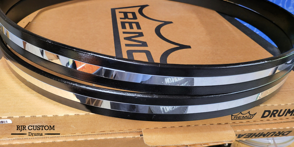 RJRCustomDrums's tweet photo. A set of Bass Drum hoops we repaired, sprayed and wrapped for a customer... Not just drums we do here 😁 #drum #drummer #drums #drumming #drumkit #drumwrap #rewrap #workshop #shiny #drumday #drumlife #drumsdaily #drumporn #drumsticks #drummerlife #drummers #drummerlifestyle https://t.co/pb6ZQ8bkEH