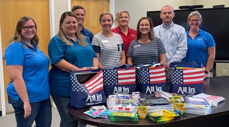 CU Social Good (@cusocialgood) on Twitter photo All In Credit Union donated supplies to 18 local organizations to assist students and teachers during the 2022-2023 school year! #CUDifference <a href="/all_in_cu/">All In Credit Union</a> bit.ly/3r2voRn All In Credit Union donated supplies to 18 local organizations to assist students and teachers during the 2022-2023 school year! #CUDifference <a href="/all_in_cu/">All In Credit Union</a> bit.ly/3r2voRn