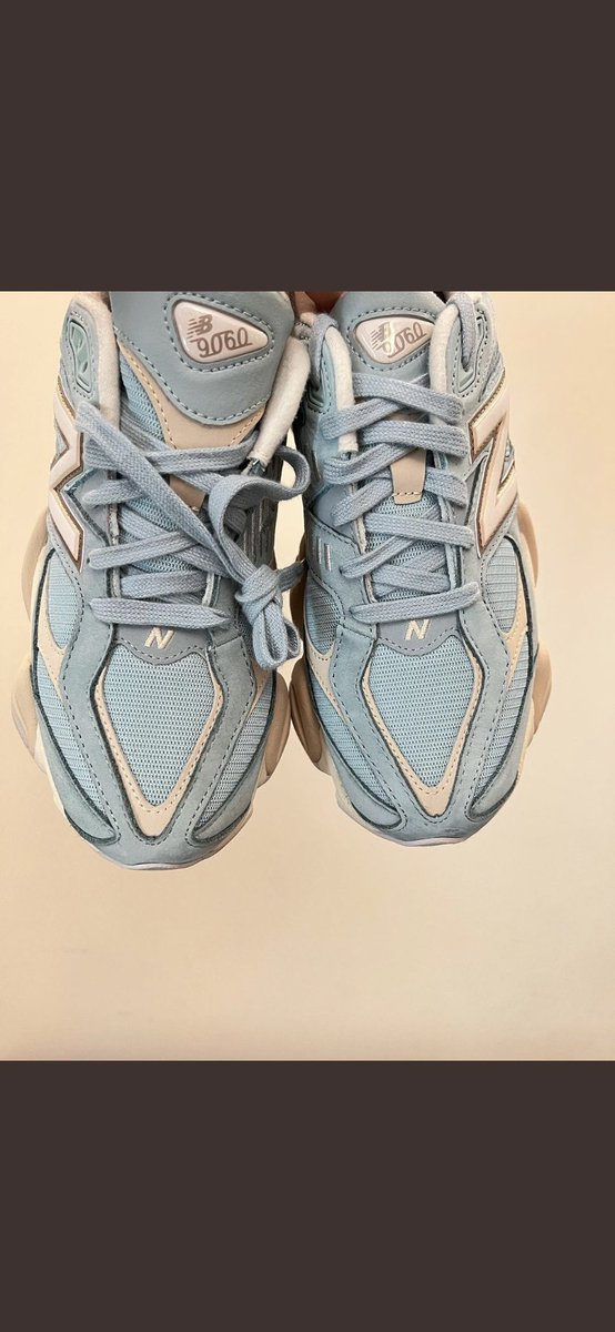 Delulukickz's tweet photo. New Balance 9060 “Light Blue” https://t.co/Yg2gjYJzo2