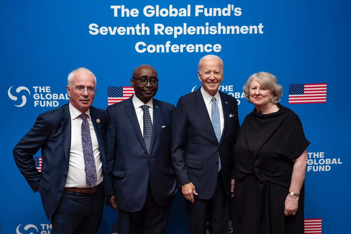 A record  USD 14.25  billion for the 7th Global Fund .Thank you ⁦<a href="/POTUS/">President Donald J. Trump</a>⁩, for your advocacy ,for hosting us.Salute to  Leaders who got this done. Thank you President ⁦<a href="/PaulKagame/">Paul Kagame</a>⁩ ⁦<a href="/CyrilRamaphosa/">Cyril Ramaphosa 🇿🇦</a>⁩⁦<a href="/UhuruKenyatta/">Uhuru Kenyatta</a>⁩ ⁦<a href="/Macky_Sall/">Macky Sall</a>⁩ .God bless you all.