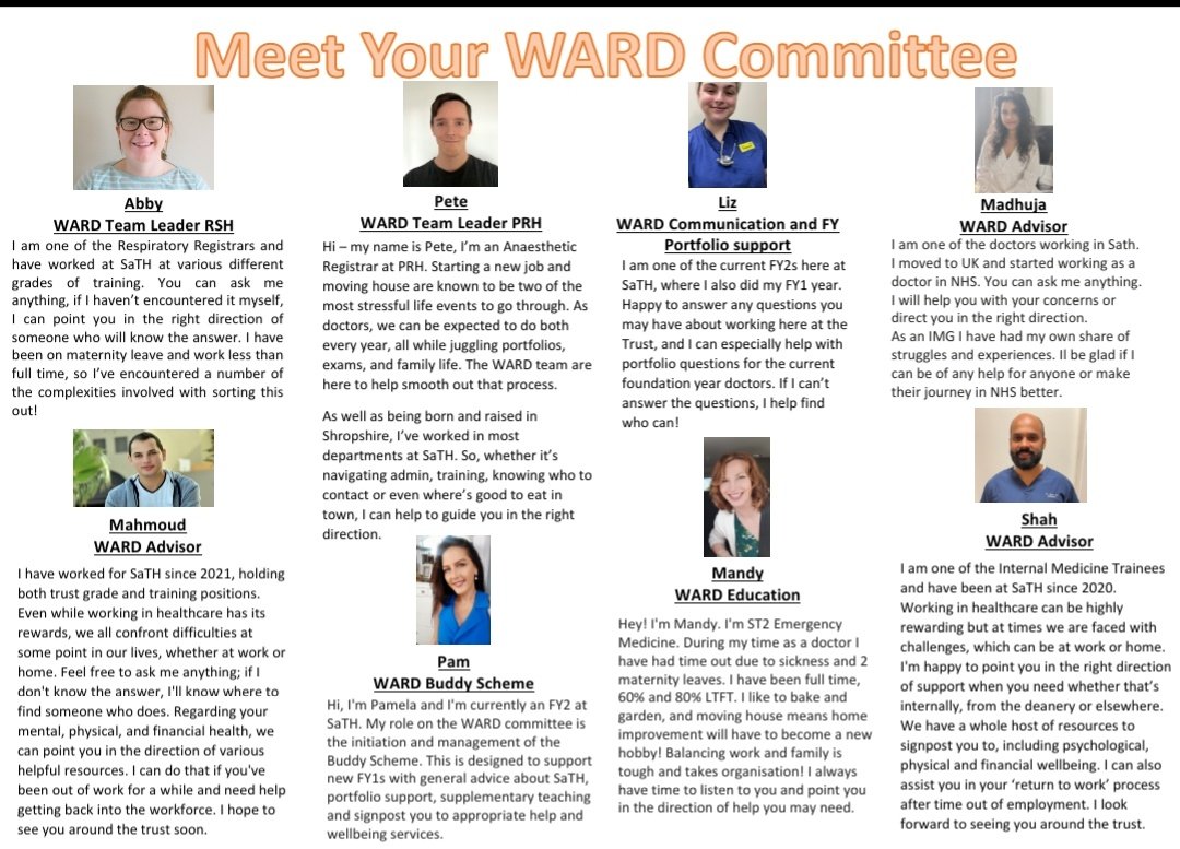 WARD (Well & Resilient Doctors) tweet media