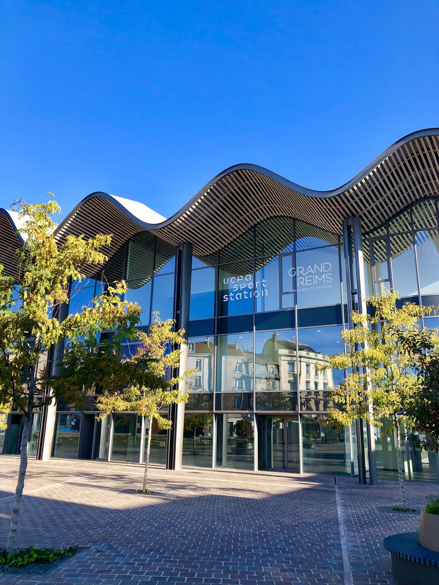 rosanjou's tweet photo. #JNFU visite de nouveaux grands équipements sportifs/culturels structurants @VilledeReims @GrandReims. Traduction des investissements majeurs des grandes villes,agglomérations,Métropoles  @France_urbaine pour déployer #ServicePublic de qualité accessible pour tous les citoyens https://t.co/msgwgMegwg