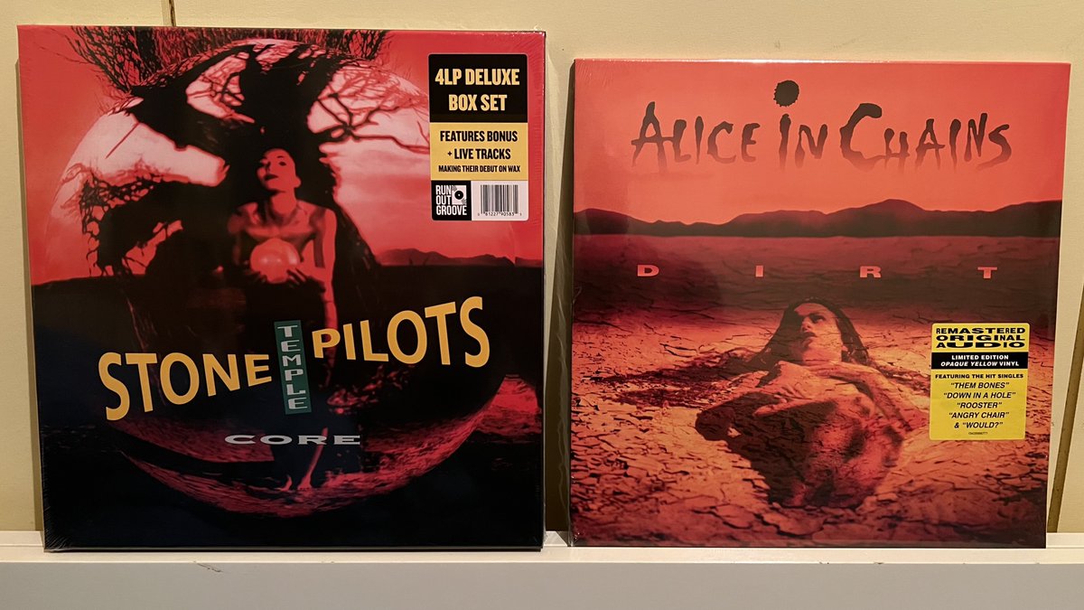 jussiertio's tweet image. 🚨 "30th anniversary" haul from @8raita 🚨 

#Core30 @STPBand #Dirt30 @AliceInChains