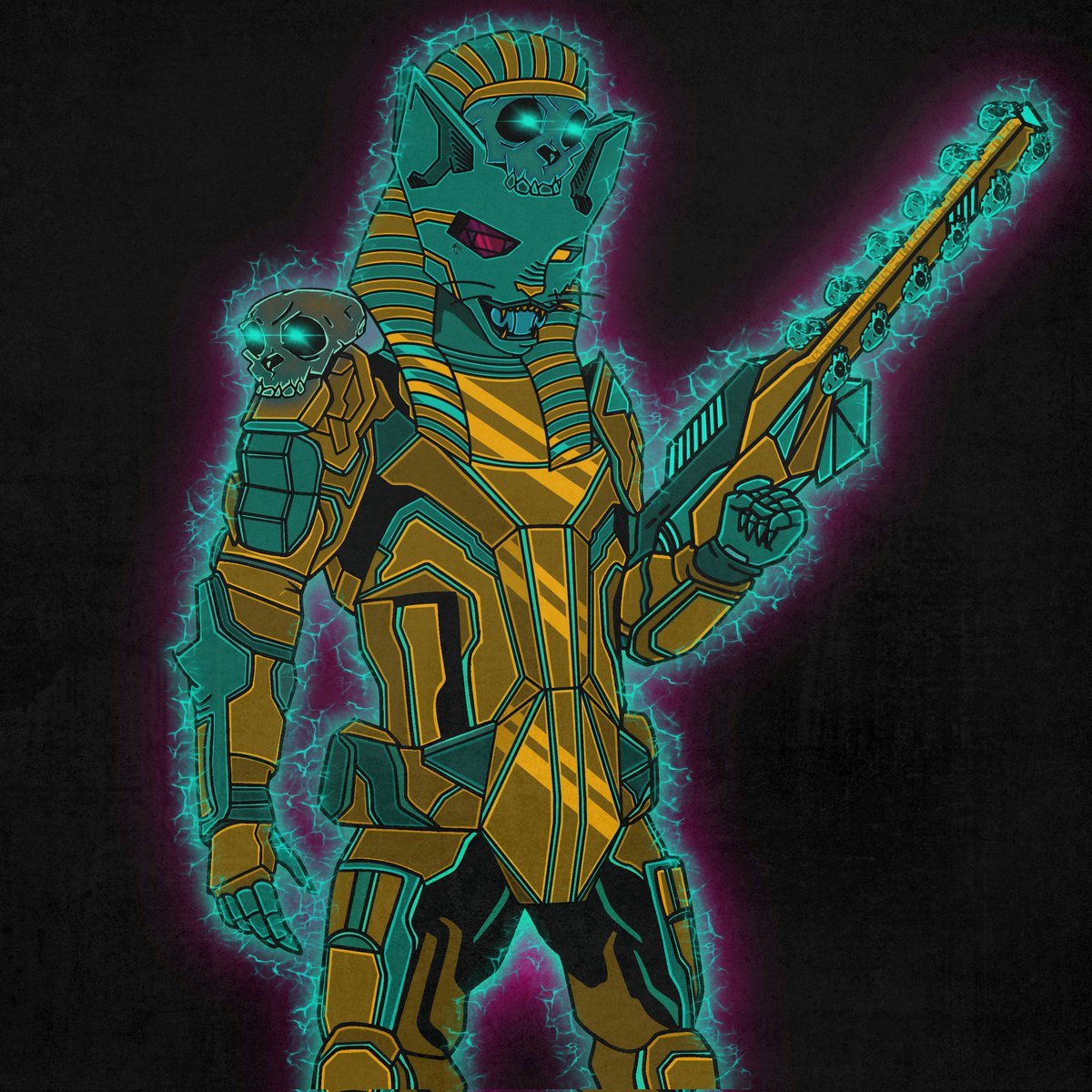 Thanks for the dope honorary @SaharaDegens! Always killing the game with dope art! A Collab with <a href="/CetsOnCreck/">CetsOnCreck is now CETS</a> will be huge! Where is my fellow <a href="/CetsCommunity/">Cets Co</a> at? 
#NewProfilePic #cets #feelingsaharish
#saharadegens
