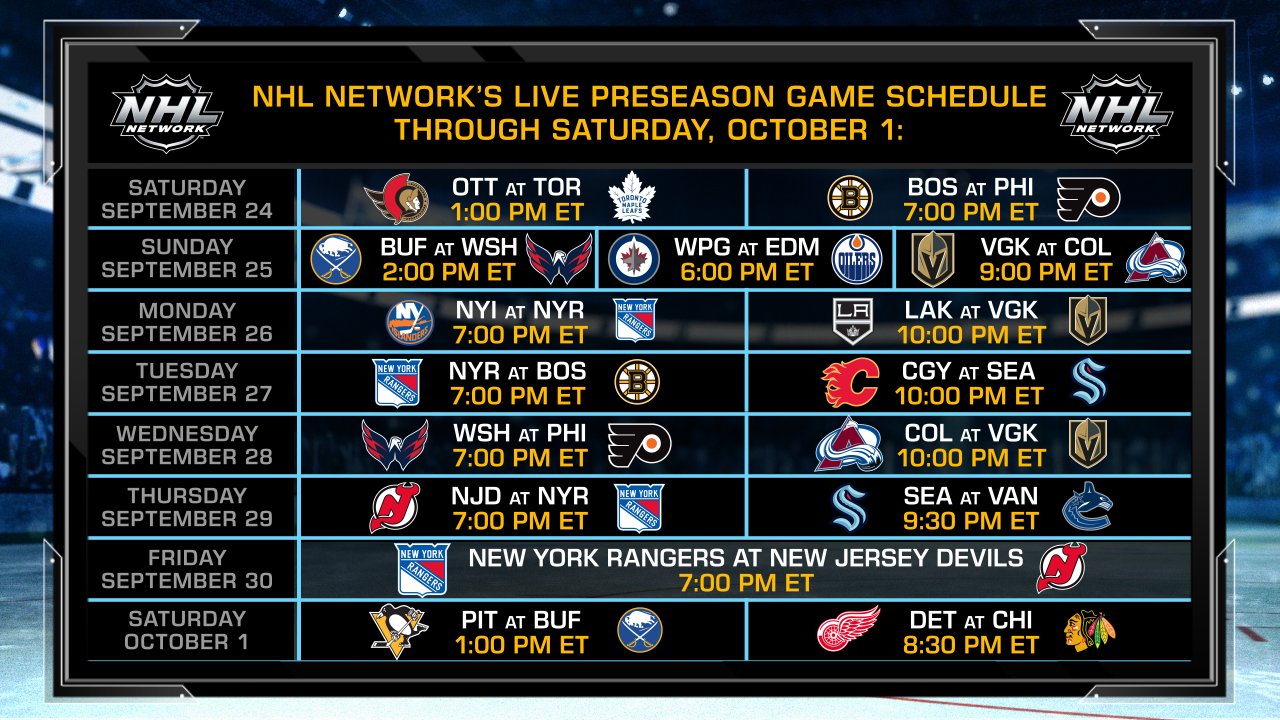 nhl games tonight on tv