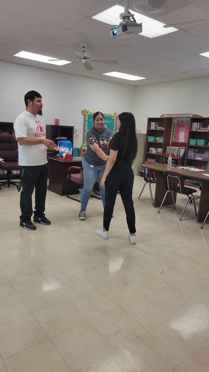 RomaInGCenter's tweet photo. Shout Out to our own Reuben Gonzalez for keeping our support &amp; nursing staff current by conducting our yearly CPI refresher. We are also appreciative of Cpl Ivan Pina, for assisting with "hands-on" activities. I&amp;G and Roma ISD PD working together for the safety of our students. https://t.co/Dd2PclE9PO