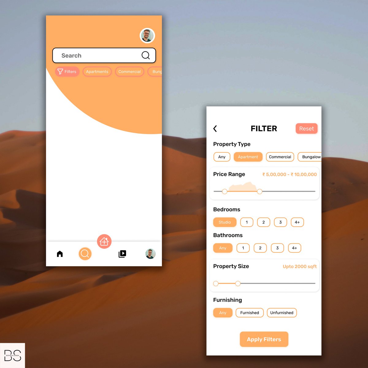 berwin_singh's tweet photo. Introducing a Instagram Reel inspired Real Estate application that allows people to list their properties and find genuine buyers!!💰🏠
Let me know your thought!!
#uidesign #concept #conceptui #uiux #ui #realestate #realestateapp #mobileapps #mobileappdesign https://t.co/Y4jAfw2sFP