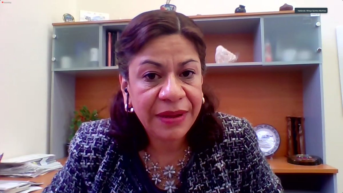 El Curso de #Archivos tiene un buen abordaje y las temáticas están bien estructuradas, por lo que es un buen mecanismo para que los sujetos obligados lo implementen al interior de sus instituciones: <a href="/MireyaQuintos/">Mireya Quintos</a>, del <a href="/AGNMex/">AGNMéxico</a>.