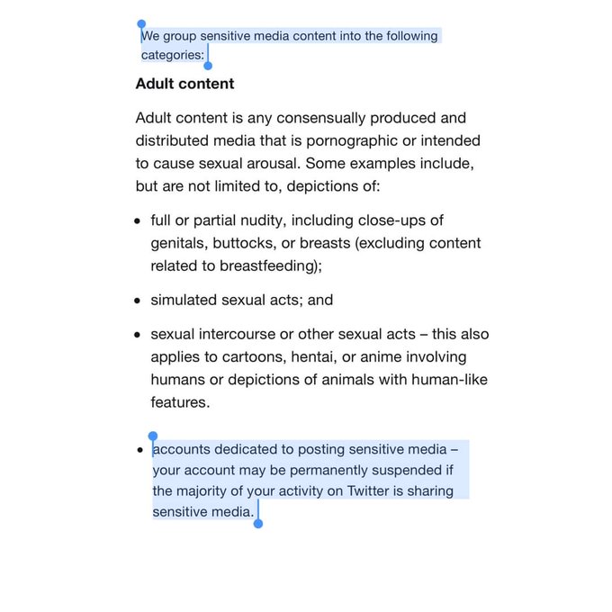 Heads up. Twitter is cracking down now too. https://t.co/bpHMHiziHW<a href="/tag/mvsales"class="tags"><span>#mvsales</span></a>
