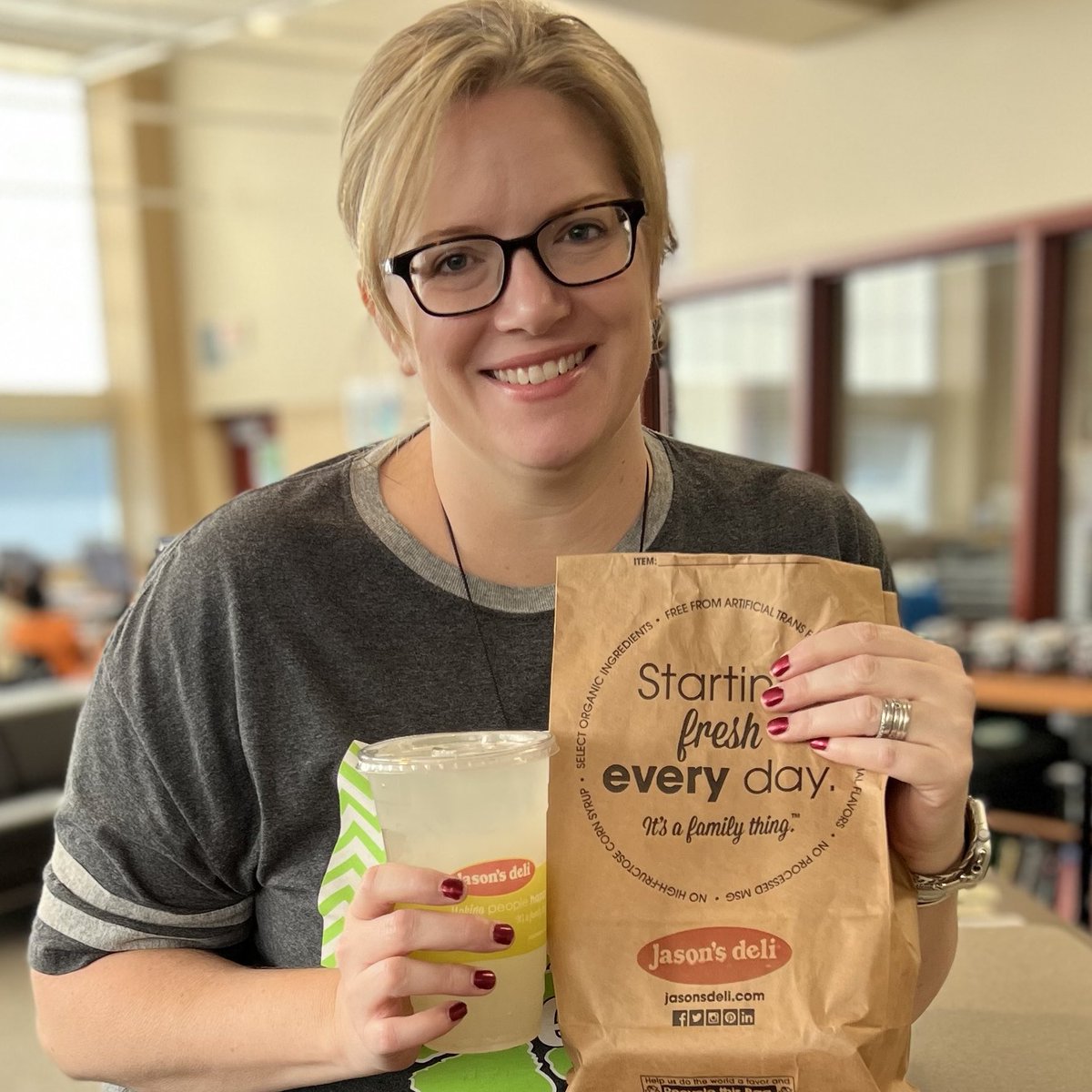 Lunch from the ASE Sunshine Committee sure made my Friday “Lunch with Reading Academy” more palatable. 😍  I finished Module 2! 😆