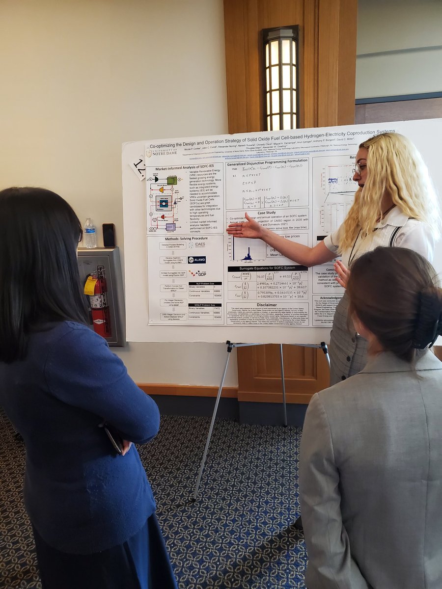 The second poster session is underway! Nicole Cortes is explaining her work from the <a href="/DowlingLab/">Alexander W. Dowling</a>