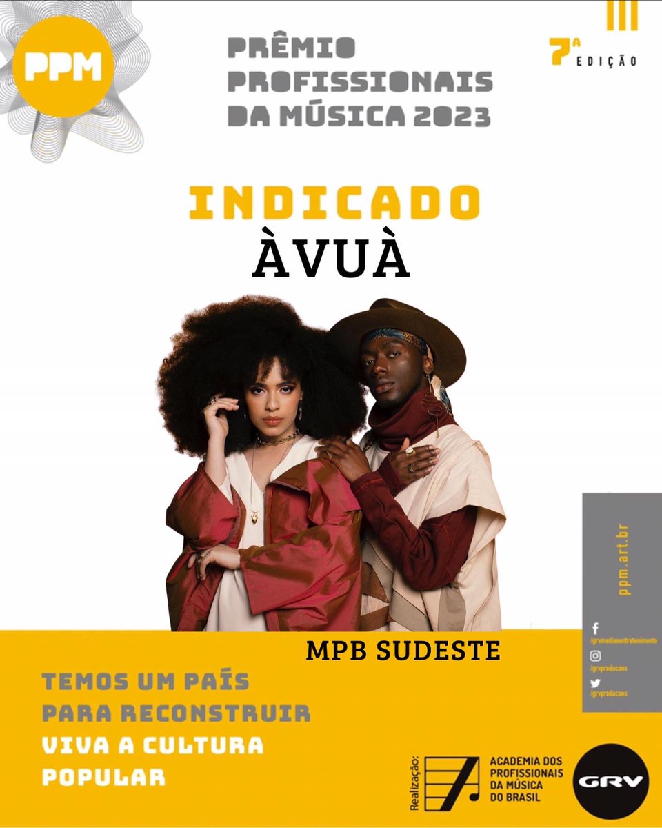 qgdojotape's tweet photo. 🚨 VOTAÇÃO @premiopm já começou e faltam apenas 6 dias para acabar! Cadastre-se no site e vote no @avuaoficial e nesses 3 profissionais incríveis que são importantes para a dupla. Link: https://t.co/NNCszNelNH https://t.co/EMJRrEyKQQ