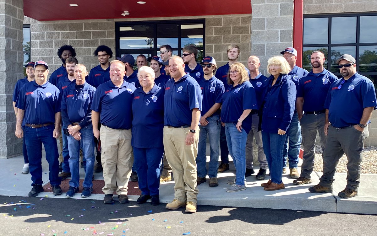ClermontChamber's tweet image. Today we gathered to celebrate @AdamsHeatingAir big move to #ClermontCounty and reveal of their new corporate office! Now located at 3932 9 Mile Rd, Cincinnati, OH 45255, this local, family-owned business has been serving the Greater Cincinnati area since 1953.

#ProudlyClermont