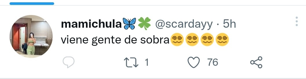 SandyLi777's tweet photo. @YoSoyAntrax Ángel ahora andaba diciendo que llevas gente de sobra y luego dice que ella no hace nada , mira date cuenta.. ya lo borro por qué ella lleva de sobra a dos. https://t.co/DFFLwEf7kt