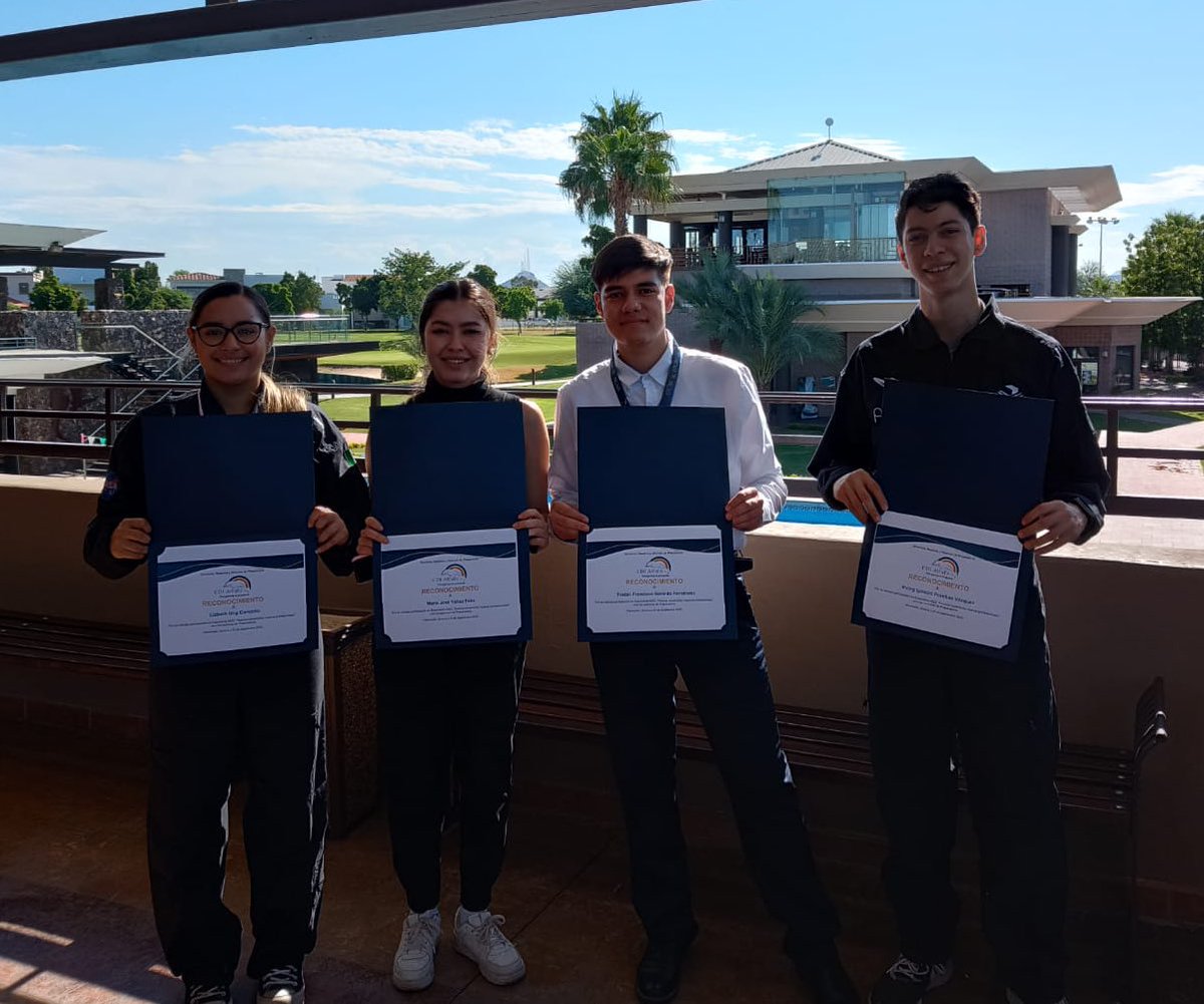 TecNMHermosillo's tweet photo. Agradecemos a #CDIAlFAES la invitación para ser parte de Exporienta 2022 Nuevo escenarios nuevos profesionistas donde estudiantes @TecNM_MX campus Hermosillo presentó su oferta educativa a través de los estudiantes que participaron en campamento de NASA en US Rocket Center https://t.co/Ohuzu9qlbK