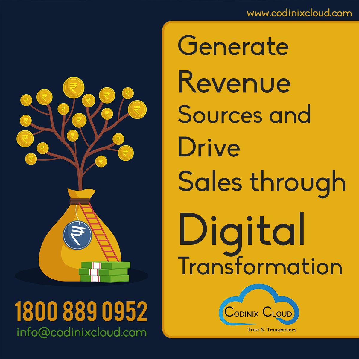 CodinixCloud's tweet image. Generate Revenue Sources and Drive Sales Through Digital Transformation

codinixcloud.com/digital-transf…

#digitaltransformation #digitaltransformationroadmap #digitaltransformationagency #digitaltransformationcompany #digitaltransformationdevelopment #digitaltransformationdevveloper