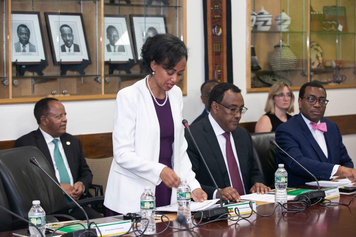 TayeAtske's tweet photo. At #UNGA77 side event organized by Ethiopia and the African Development Bank, African leaders launched a Presidential Dialogue Group on Nutrition and made a bold commitment to make nutrition a national priority to end stunting in children. Leaders signed a landmark declaration. https://t.co/S2euigwsHC