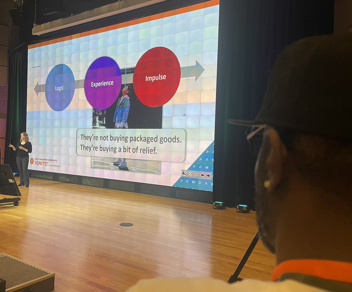 createwithgpd's tweet image. This session! 🤯 SO engaging. Unlocking Better CX through Neuroscience. @AMACincinnati #AMAIgnite #AMACincinnati