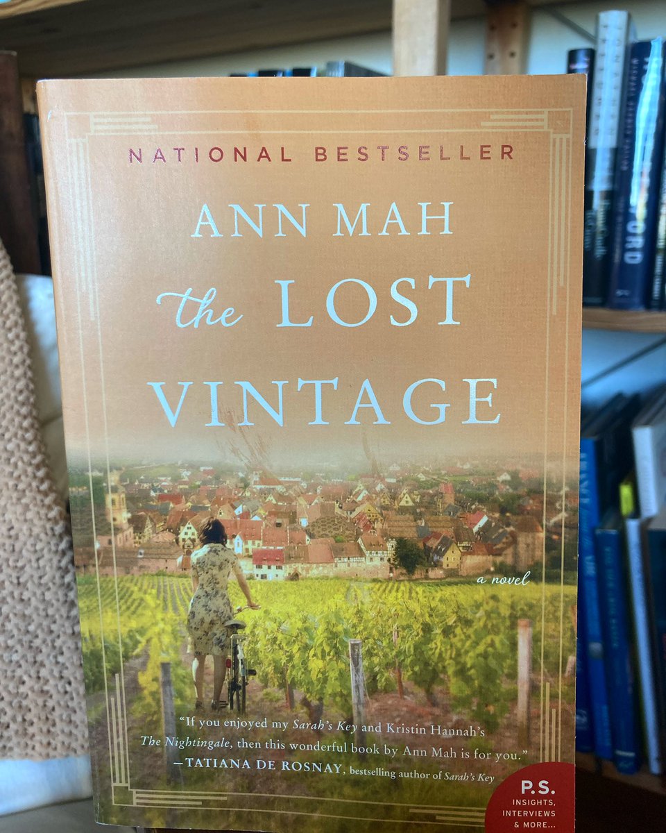 I am loving this book! Going into the weekend with a good book is like a warm embrace. What are you reading this weekend?
#currentlyreading #bookstagram #indiebookstore #shoplocalsandiego 
#fiction #historicalfiction <a href="/AnnMahNet/">Ann Mah</a> <a href="/WmMorrowBooks/">William Morrow</a>
