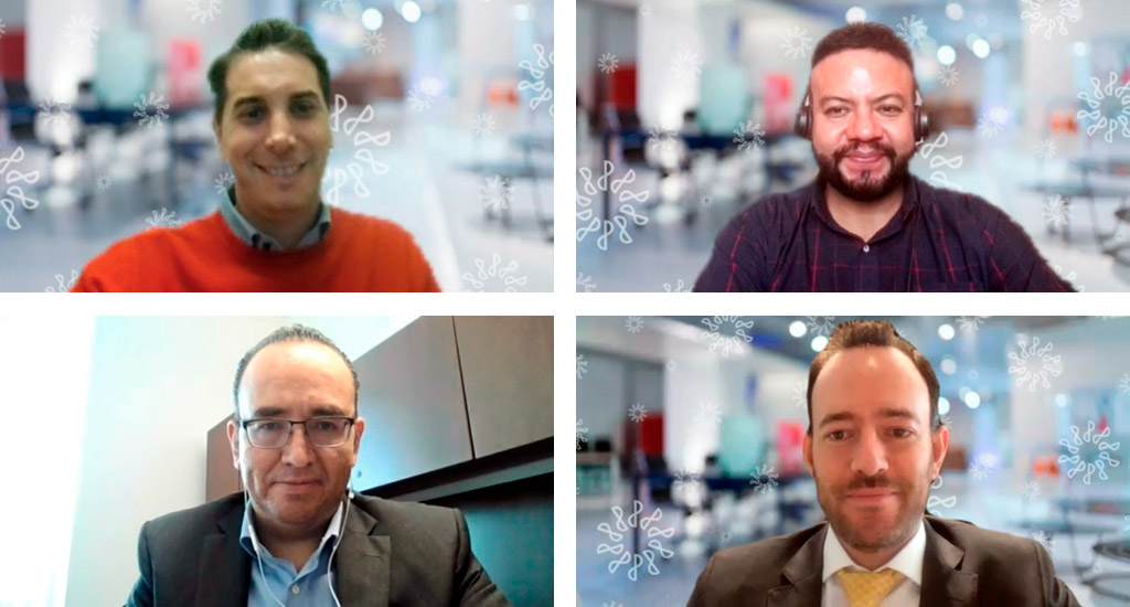 colegiocpmexico's tweet photo. Juan Carlos Santillán Hernández, Yair Kershenovich Tavel, Jack Sebastián Wolff Treizman y Daniel Salas Torres, debatieron sobre las controversias legales, contables y fiscales de los #ActivosDigitales en el 5.° #ForoFintech https://t.co/CiKnJ4o8gn