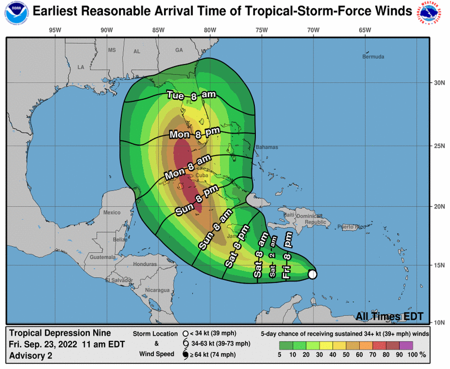 Mike s weather page on twitter current timeline from the nhc on when