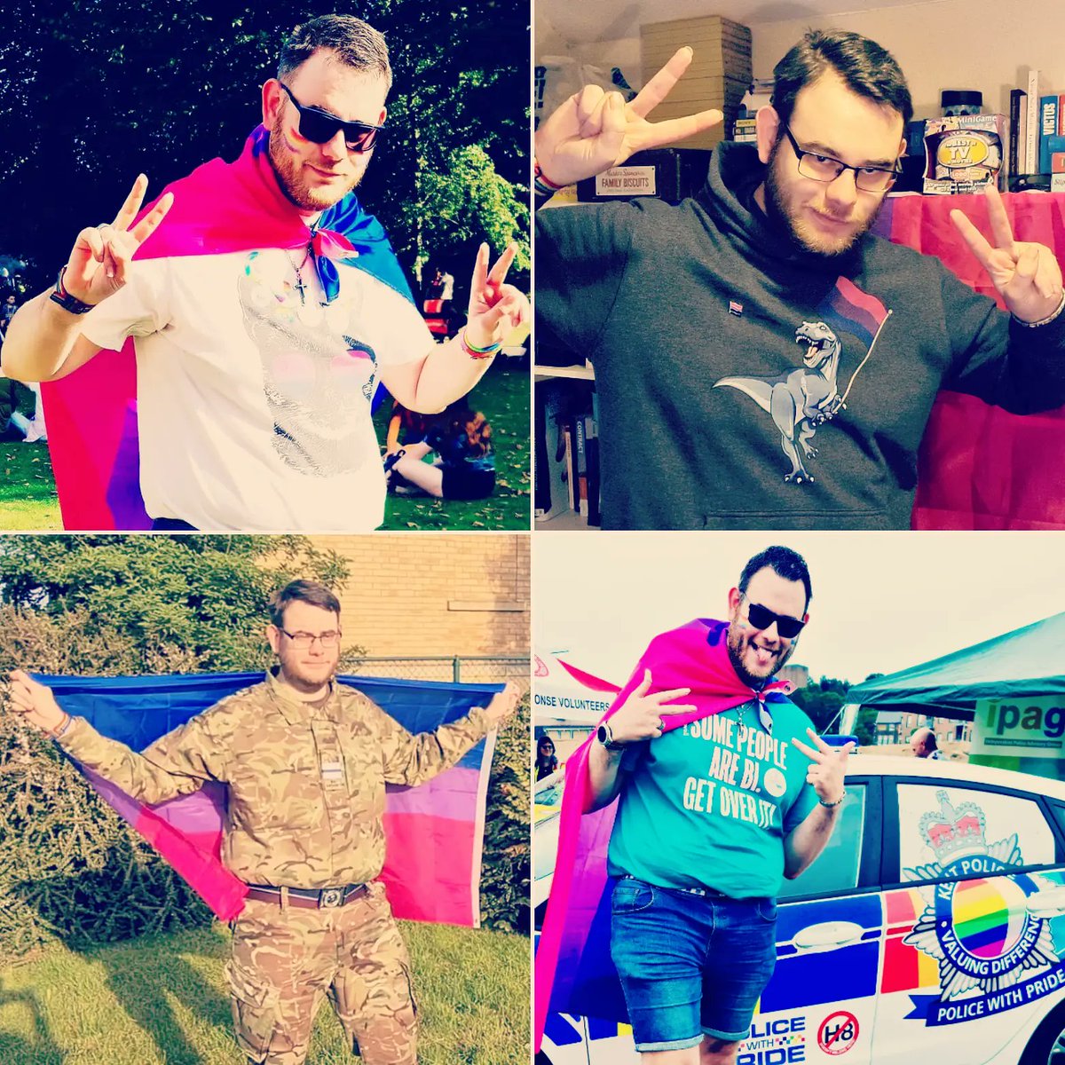 acollinsrosell's tweet photo. Visible today and every day π
Happy #BiVisibilityDay to all my fellow #bicons πππ https://t.co/t3iqSbTRje