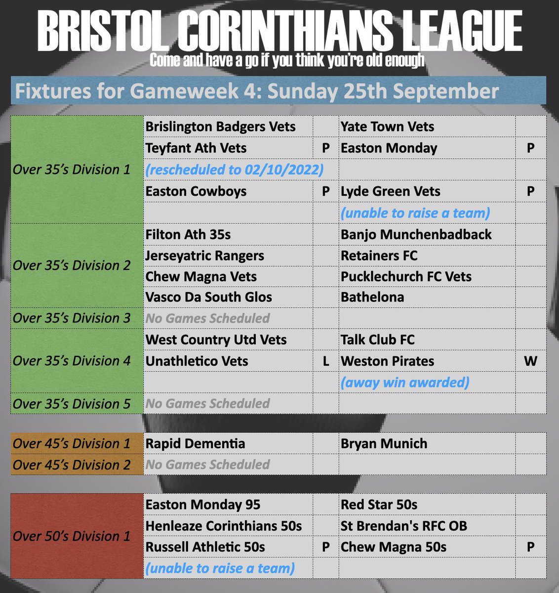 LeagueBristol's tweet image. This weekends fixtures: