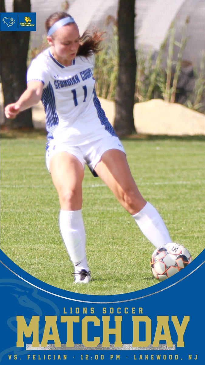 GCULions's tweet photo. Start your weekend with a soccer doubleheader! @gcuwsoccer kicks off against Felician at 12 pm!

⏰| 12:00 pm
📍| Lakewood, NJ
📺| https://t.co/iopntTfocV
📊| https://t.co/CnJfvoOoeu

#GoLions https://t.co/BTm6Aptg7T