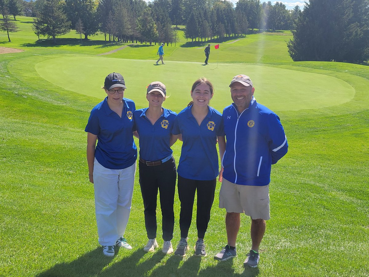 Congratulations to the Girls Golf Team. They finished 2nd at the Foothills Council Championships. Tekla Fine-Lease was today's medalist with an 85. Great job!