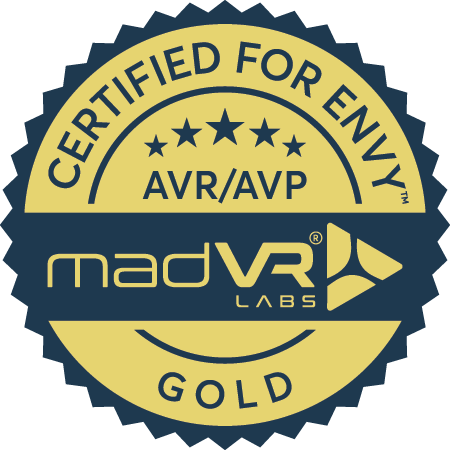 Acurus_AV's tweet photo. Happy to announce that #Acurus is has earned Gold Certification from madVR's "Certified for Envy" program!
Read our PRESS RELEASE here: https://t.co/UEGkRL2K1J https://t.co/J7IX1JzURg