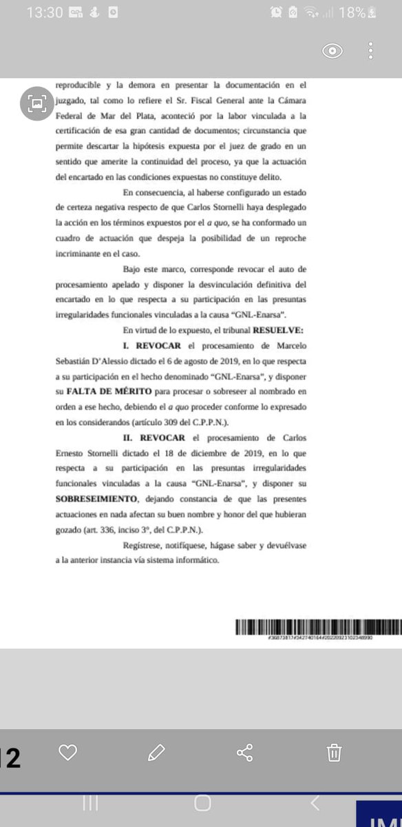 LuisGasulla's tweet photo. Otra mala noticia para Cristina.
Te acordás que decían que la oposición había inventado lo de la estafa de Gas Licuado?
Sobreseyeron al fiscal Stornelli.
Dictaron la falta de mérito a Marcelo Dalessio.
Y ahora ? https://t.co/W5QZ0XjQAA