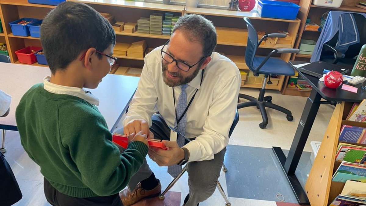 It has been many years since our Head of School, Mr. Harris, was a full-time classroom teacher, but he knows that the best way to have his finger on the pulse is by spending time in the classes with our students and teachers. #RMS #ISPSchools

Learn more: bit.ly/3U3H0kn