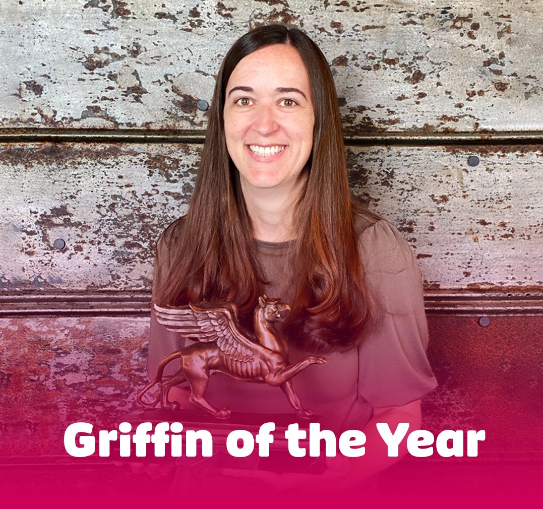 Jenny is proof that Griffins are real! She’s ambitious, proactive and champions not only her team’s growth, but the growth of LC as a whole. Congrats on being our well-deserved 2022 Griffin of the Year, Jenny Maglio!