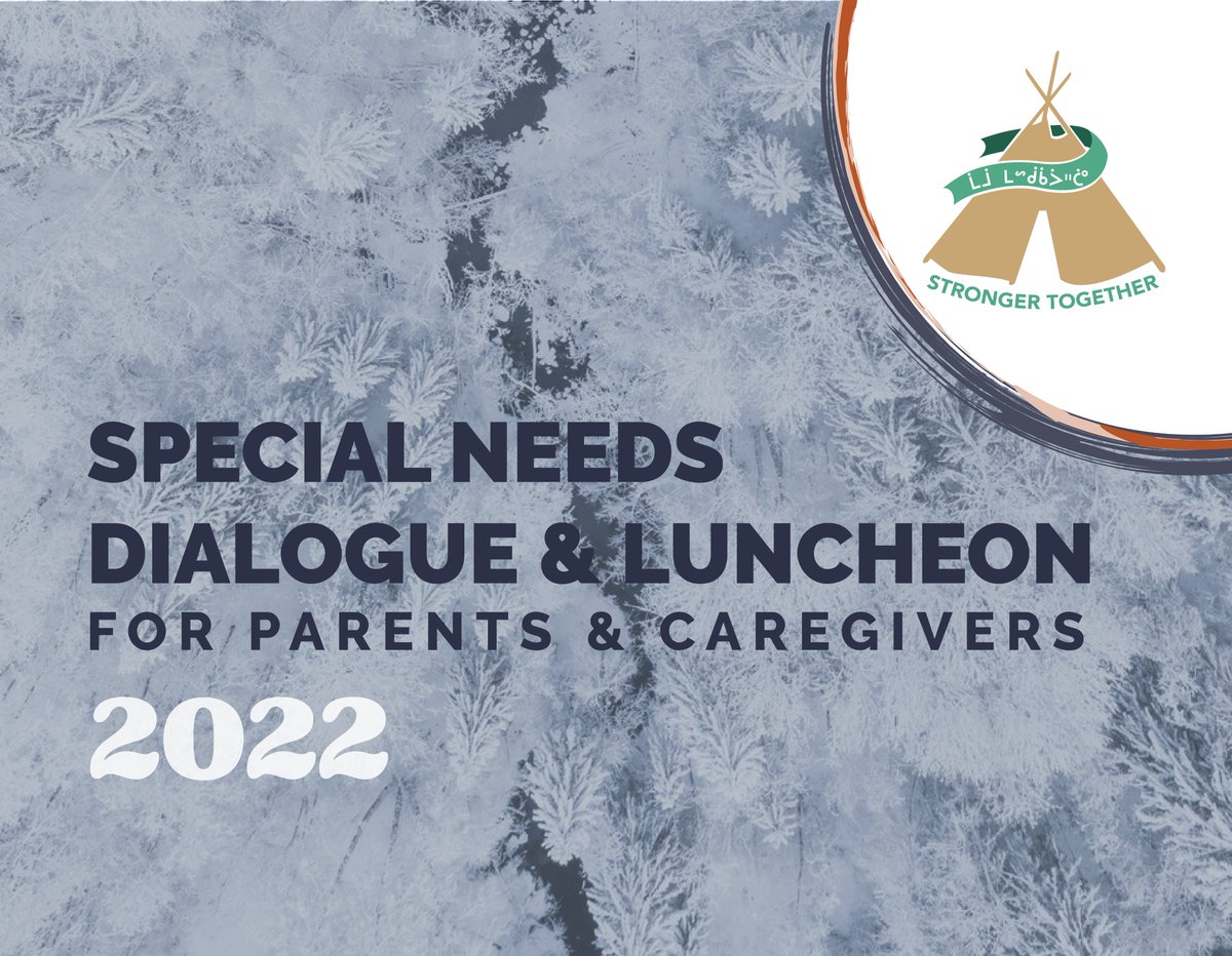 Our Special Needs Dialogue &amp; Luncheon is coming to your community!

All parents and caregivers of special needs children and adults are invited!

Read more: eeyoueducation.ca/org/pub/news/c…

#specialneeds #eeyoueducation #creeschoolboard