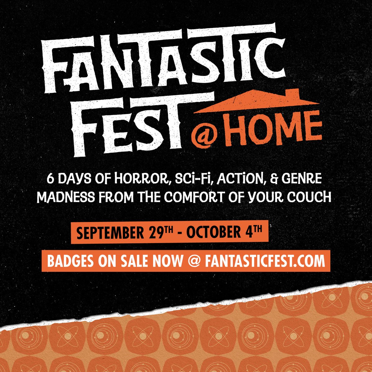 Pants optional with @fantasticfest’s FF@Home 🤖 Experience the daring, wild, and wonderful barrage of genre film that is Fantastic Fest all from the comfort of your home. Peep the lineup and grab a badge to get in on the digital mayhem 🎫 bit.ly/3UBoL5Y