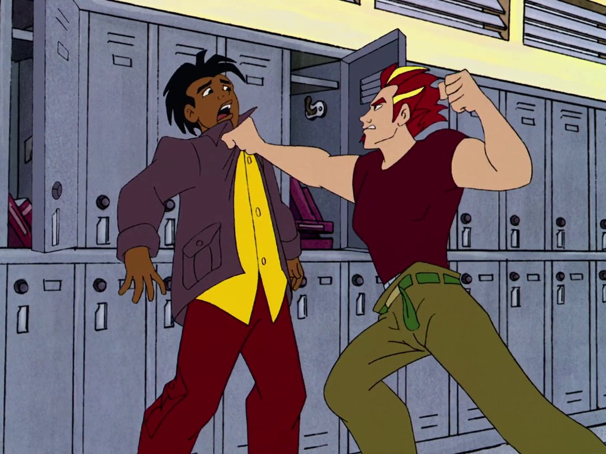 worldsfinest's tweet image. Happy anniversary, Static! The first episode of Static Shock, “Shock to the System,” debuted on this day (Sept. 23) back in 2000. Directed by James Tucker, this episode introduced viewers to Virgil Hawkins and kicked off one of Kids' WB!'s biggest hits! #StaticShock #Static #DCAU