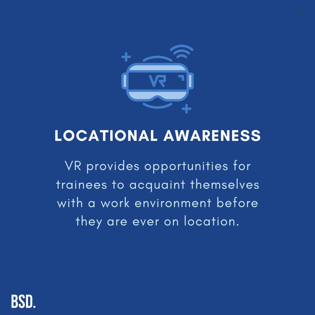 BitSpaceDevelop's tweet photo. VR training comes with its benefits both for the employee and employer.

To find out more or to book a demo with us click the link below!

https://t.co/kk30I0zsi3

#virtualreality #vrbenefits #bitspacedevelopment #safetytraining https://t.co/OGp90jfxhH