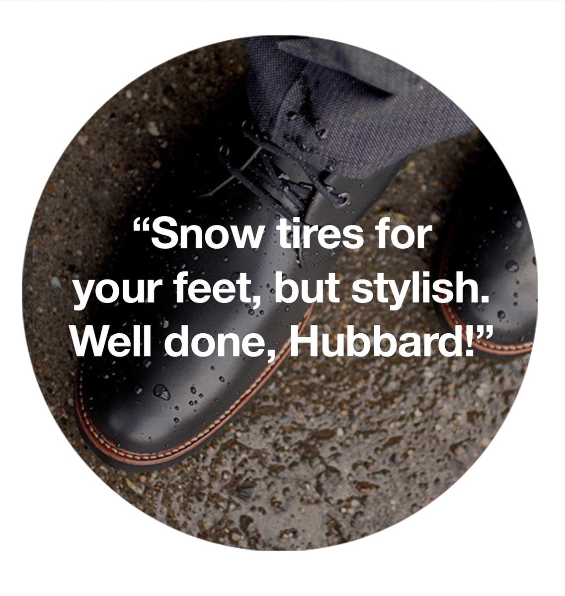 SamuelHubbardCo's tweet photo. Unpredictable weather, meet your match. Rainy Day Founder uses premium full-grain leather uppers and advanced waterproofing technology to provide protection from the elements. Available in wide width.  #menshoes #menstyle

Get your pair: https://t.co/8iQRqOy1m7 https://t.co/XMaNNu47rk