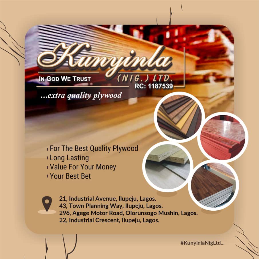 247Zayd's tweet photo. For the best quality Plywood 

Long lasting 

Value for your money 

Kunyinla Nigeria limited is your best bet 

#KUNYINLANIGLTD
#KUNYINLANIGLTD
#KUNYINLANIGLTD

#Olamide
#iphone8
#Pheelz
#BBNXCaptainMorgan
#Atiku
#Saraki
#WhatIsOKX
#instagramdown
#Wik https://t.co/hSDnH6YcMO