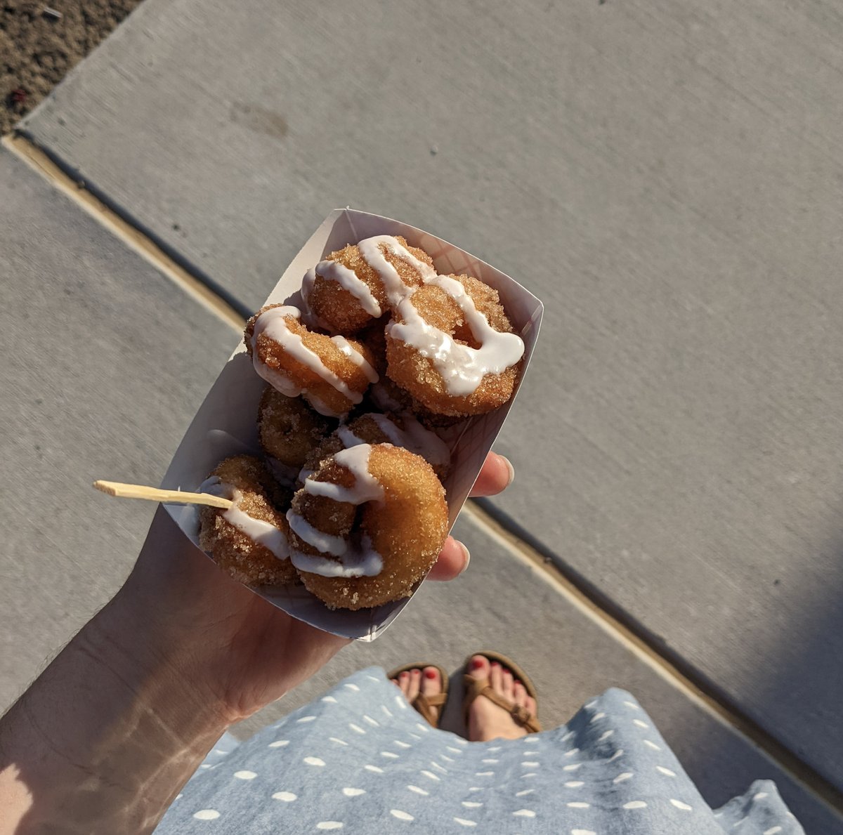 A couple weeks ago, <a href="/ollysdonuts/">Jon Griffin</a> was onsite to sling some mini donuts for our Kentwood employees. Autocam Medical loves food and Olly's never disappoints, so it was a match made in heaven!
