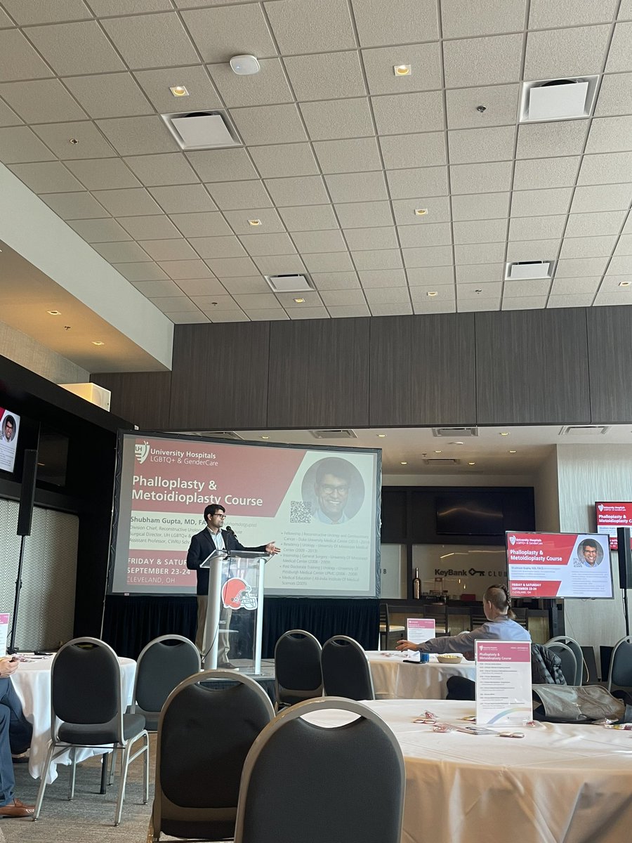 Excited to learn about phalloplasty and metoidioplasty techniques in my first advanced clinical course! Huge thanks to <a href="/CaseUrology/">University Hospitals Urology Institute</a> for inviting med students