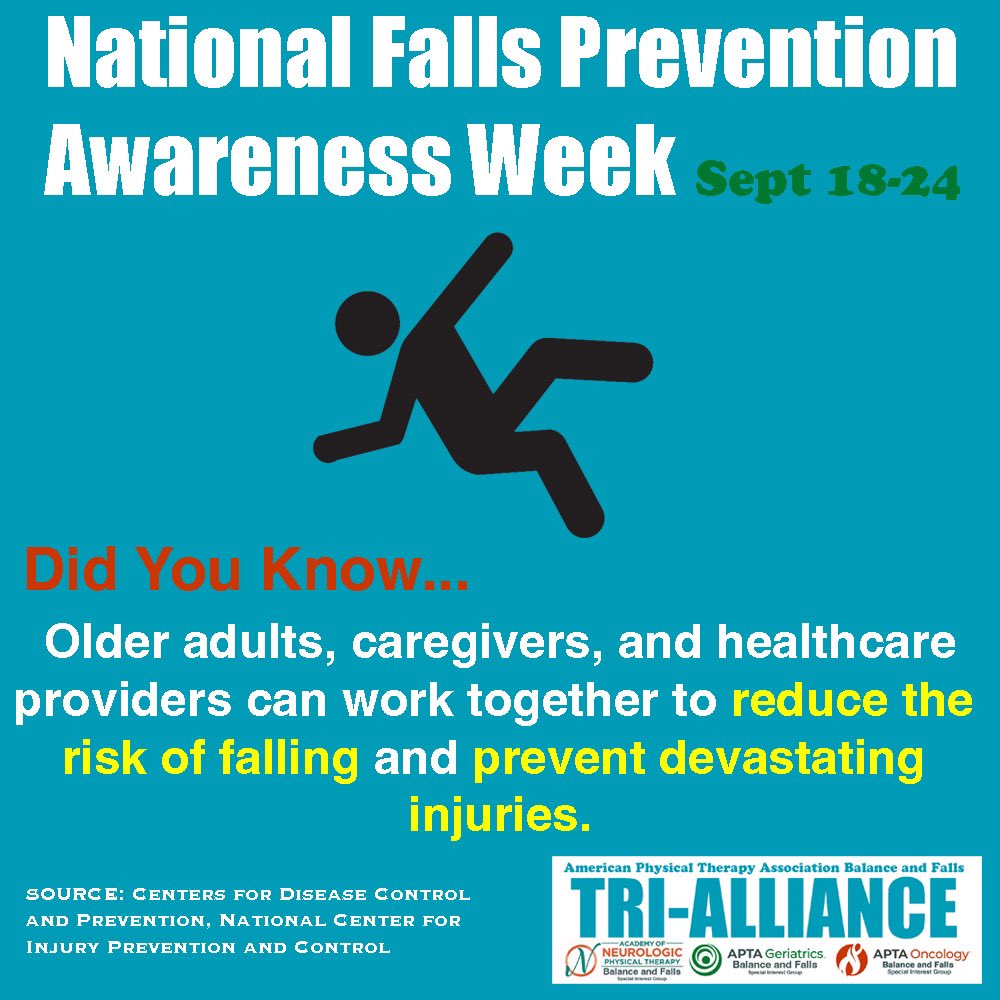 APTA Oncology Balance & Falls SIG tweet media